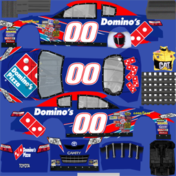 NASCAR RaceView - #00 Domino's Toyota