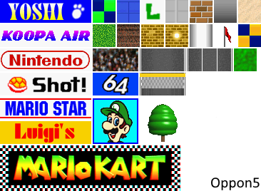 Mario Kart 64 - Luigi Raceway