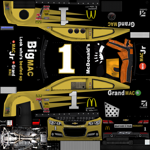 #1 McDonald's Big Mac Chevrolet