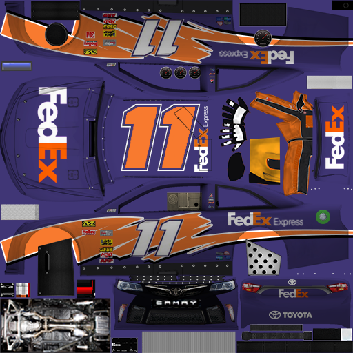 #11 FedEx Express Toyota