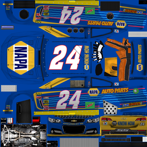 #24 NAPA Chevrolet