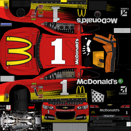 #1 McDonald's Chevrolet