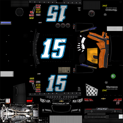 #15 Unsponsored Chevrolet