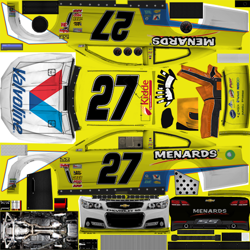 #27 Valvoline Menards Chevrolet