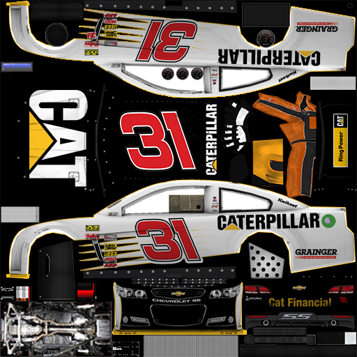 #31 Caterpillar Chevrolet