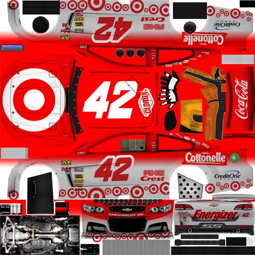 NASCAR RaceView Mobile - #42 Target Chevrolet