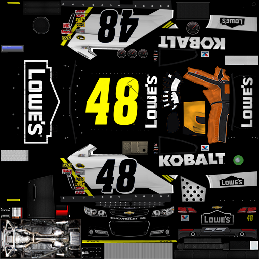 NASCAR RaceView Mobile - #48 Kobalt Chevrolet