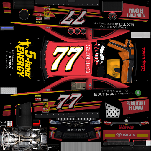 NASCAR RaceView Mobile - #77 5-hour Energy Extra Strength Toyota