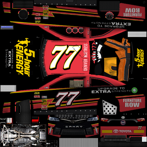 NASCAR RaceView Mobile - #77 5-hour Energy Extra Strength Toyota Alt.