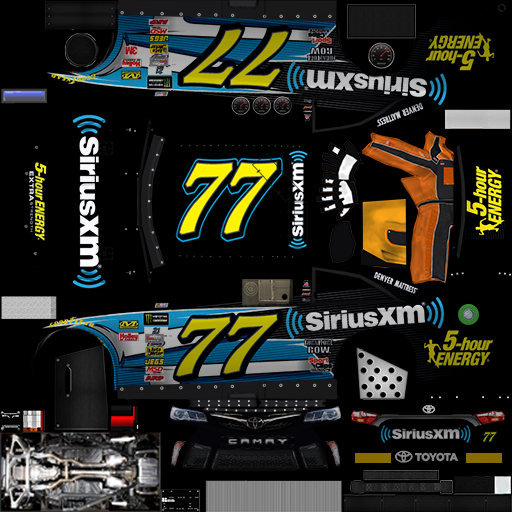 #77 SiriusXM Toyota