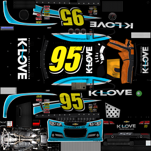 #95 K-Love Radio Chevrolet