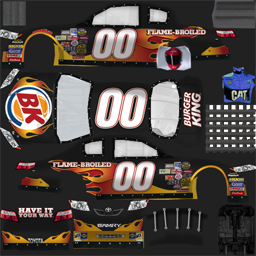NASCAR RaceView - #00 Burger King Toyota