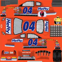 NASCAR RaceView - #04 Hefty Chevrolet