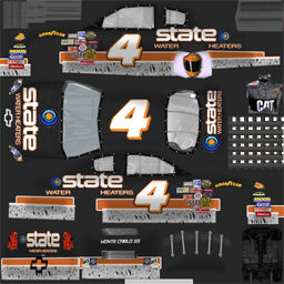 NASCAR RaceView - #4 State Water Heaters Chevrolet