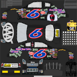 NASCAR RaceView - #6 AAA Show Your Card & Save Ford