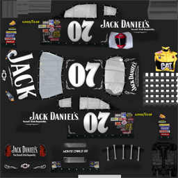 NASCAR RaceView - #07 Jack Daniel's Chevrolet