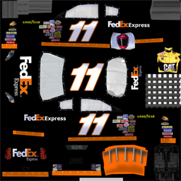NASCAR RaceView - #11 FedEx Express Chevrolet