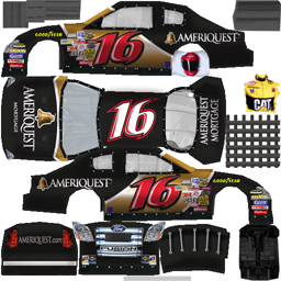 NASCAR RaceView - #16 Ameriquest Ford