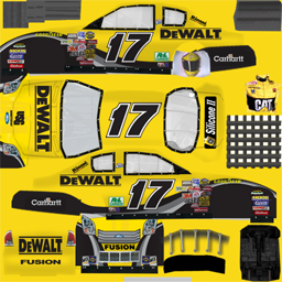 NASCAR RaceView - #17 DeWalt Ford