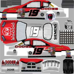 NASCAR RaceView - #19 Dodge Dealers/UAW Dodge