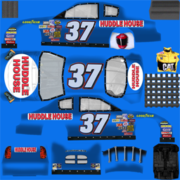 NASCAR RaceView - #37 Huddle House Dodge