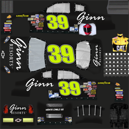 NASCAR RaceView - #39 Ginn Resorts Chevrolet