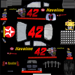 #42 Texaco/Havoline Dodge