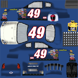 NASCAR RaceView - #49 BAM Racing Chevrolet
