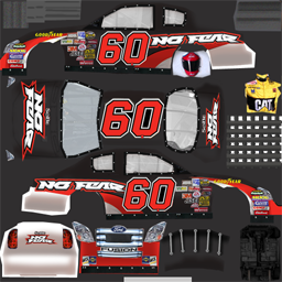 NASCAR RaceView - #60 SOBE No Fear Energy Drink Ford