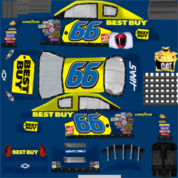 NASCAR RaceView - #66 Best Buy Chevrolet
