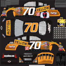 NASCAR RaceView - #70 Yellow Transportation Chevrolet