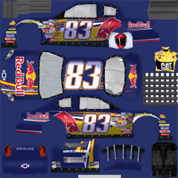 NASCAR RaceView - #83 Red Bull Chevrolet