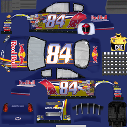 NASCAR RaceView - #84 Red Bull Chevrolet