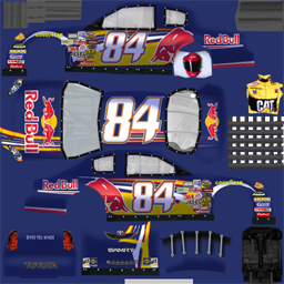 NASCAR RaceView - #84 Red Bull Toyota