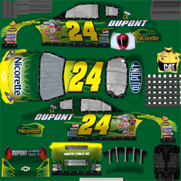 #24 Nicorette/DuPont Chevrolet