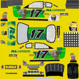 NASCAR RaceView - #17 R&L Carriers Ford