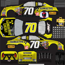 #70 Radioactive Energy Drink Chevrolet