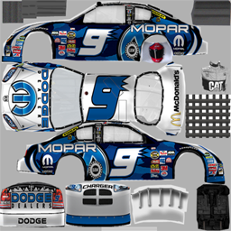 #9 Mopar/Dodge Dealers/UAW Dodge