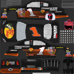 #1 Bass Pro Shops/Tracker Boats Chevrolet