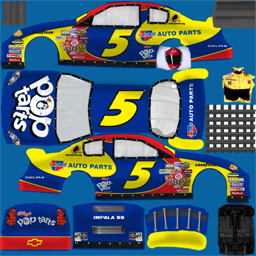 NASCAR RaceView - #5 Pop Tarts/CARQUEST Chevrolet