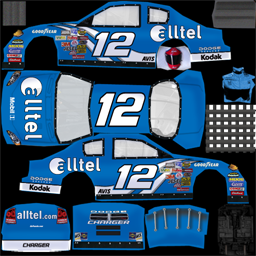 NASCAR RaceView - #12 Alltel Dodge