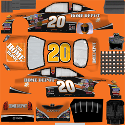 NASCAR RaceView - #20 Home Depot Toyota