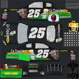 #25 GoDaddy.com Chevrolet