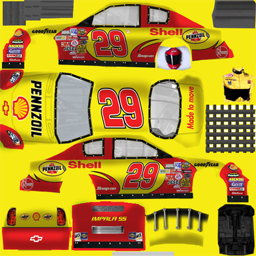 NASCAR RaceView - #29 Shell/Pennzoil Chevrolet