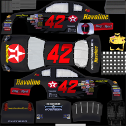 #42 Texaco/Havoline Dodge