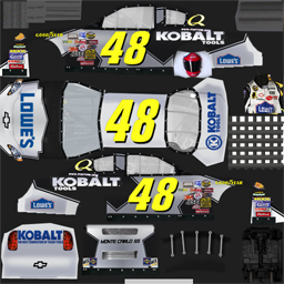 NASCAR RaceView - #48 Kobalt Chevrolet
