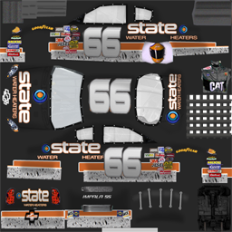 NASCAR RaceView - #66 State Water Heaters Chevrolet