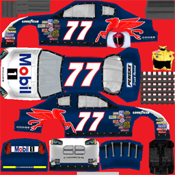 NASCAR RaceView - #77 Mobil 1 Dodge