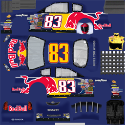 NASCAR RaceView - #83 Red Bull Toyota