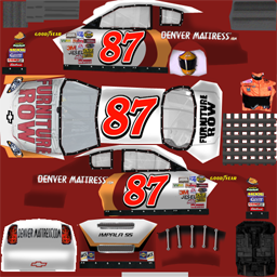 NASCAR RaceView - #87 Furniture Row Chevrolet